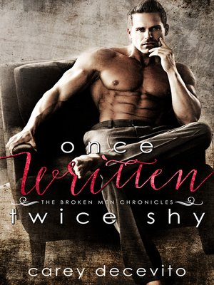 cover image of Once Written, Twice Shy